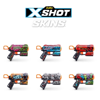X-SHOT SKINS 플럭스 8다트